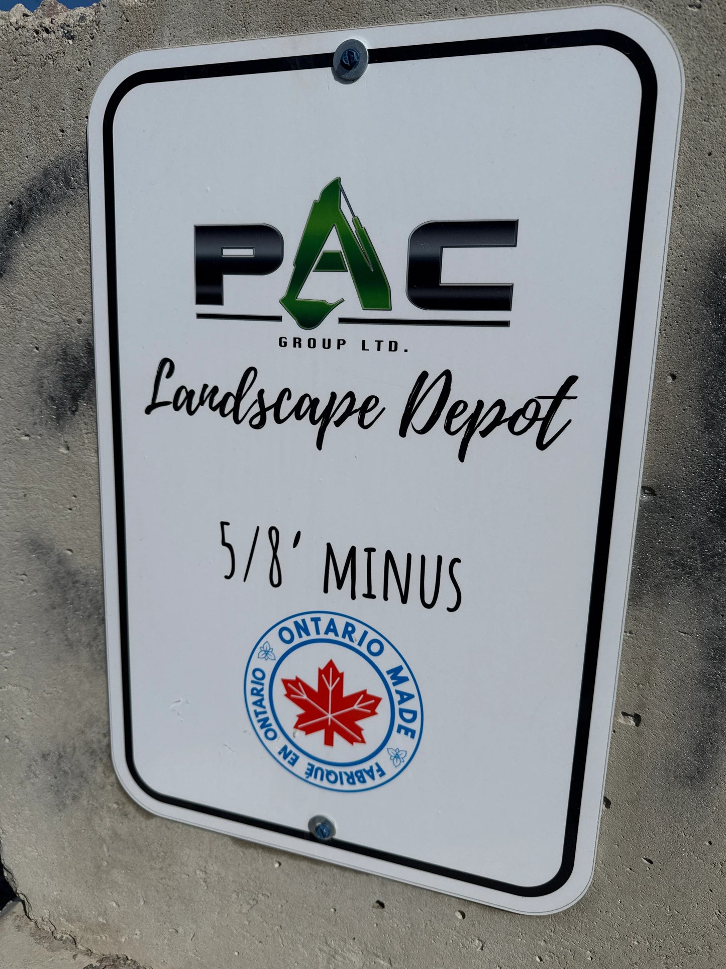5/8’s Minus Trap Rock (per cubic yard) - PAC Group LTD