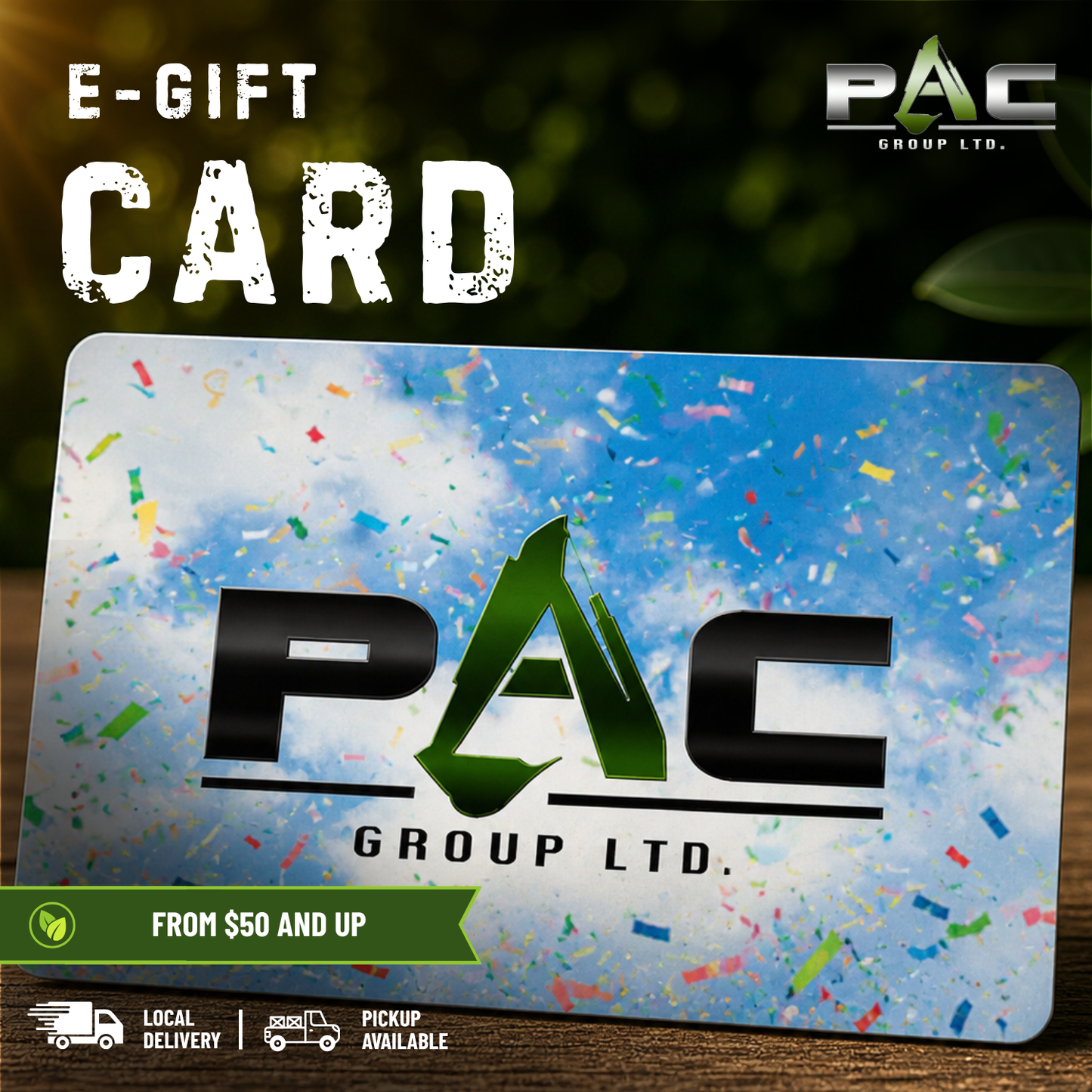 E Gift Card for Landscaping supplies