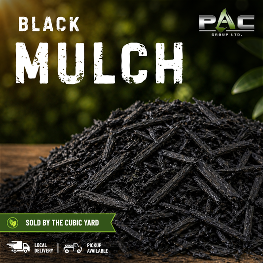 Black Mulch For Landscaping & Garden Design(per cubic yard)