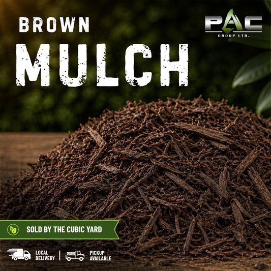 Brown Mulch for Landscaping & Garden Designs(per cubic yard)