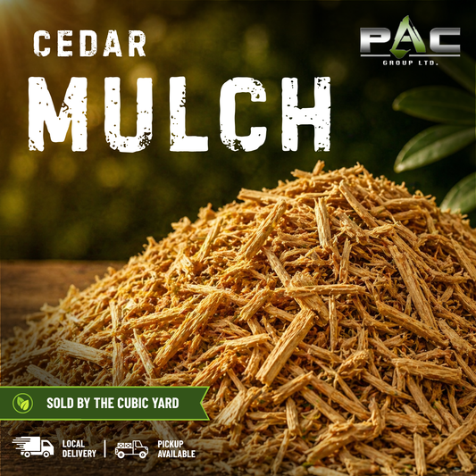 Natural Cedar Mulch (per cubic yard)