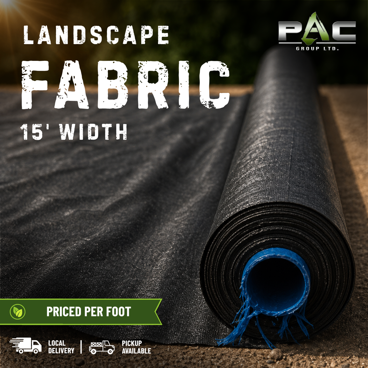 Premium Commercial Grade Landscape Fabric (price per foot)